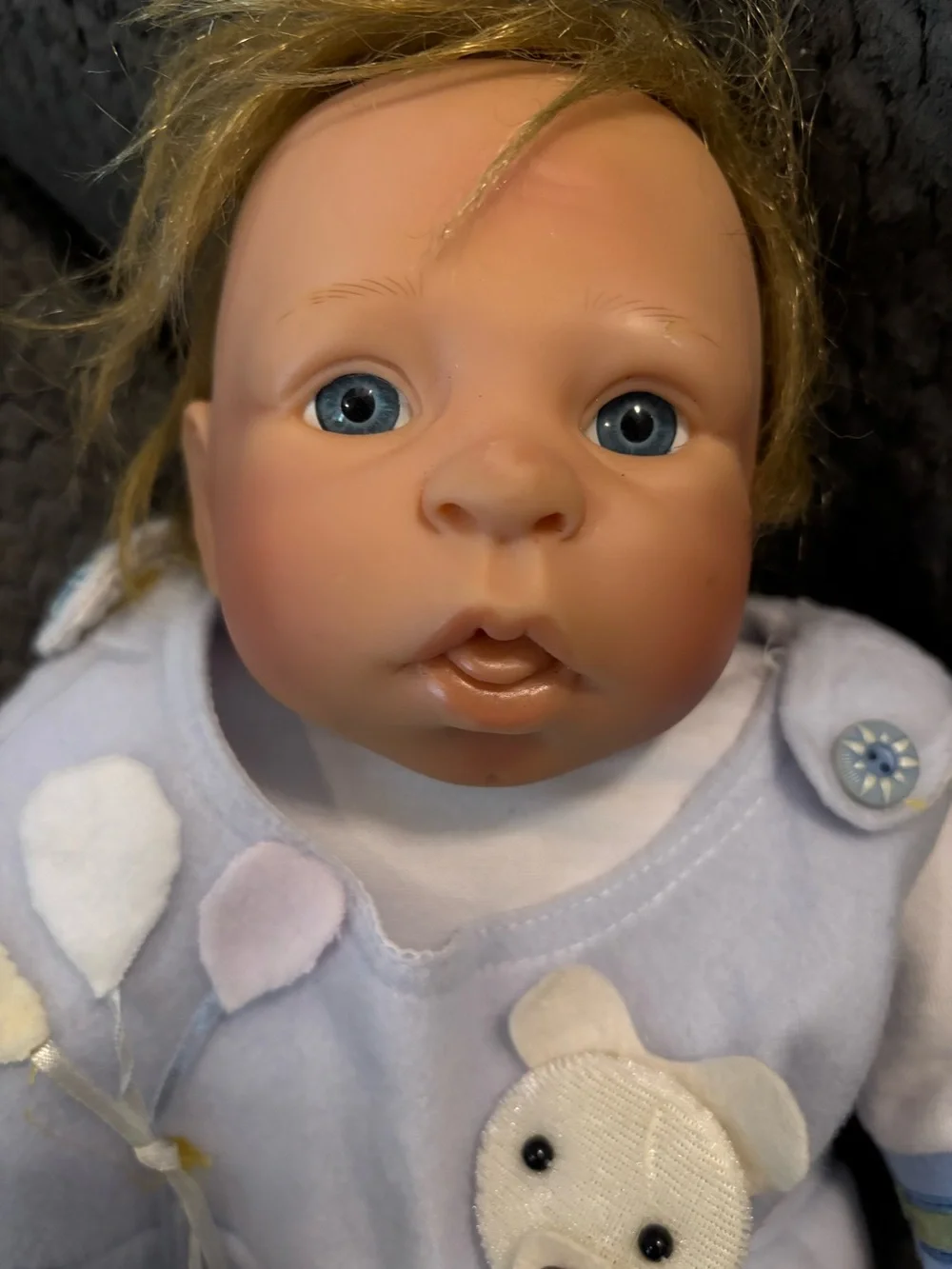 Paradise Galleries Anna Carter Josh Doll Treasury Premiere Gentle Touch 18”